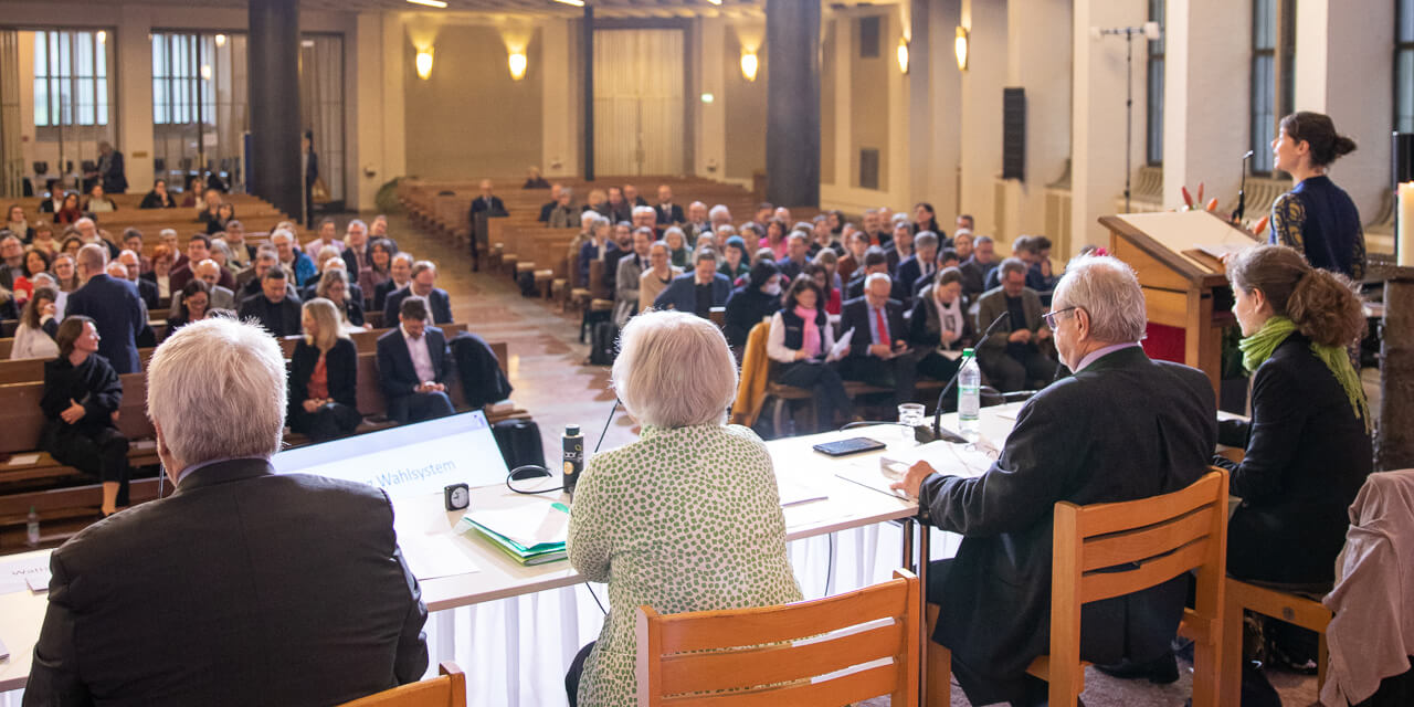 Bildrechte: elkb/mck Ergebnis%20des%20f%C3%BCnften%20Wahlgangs