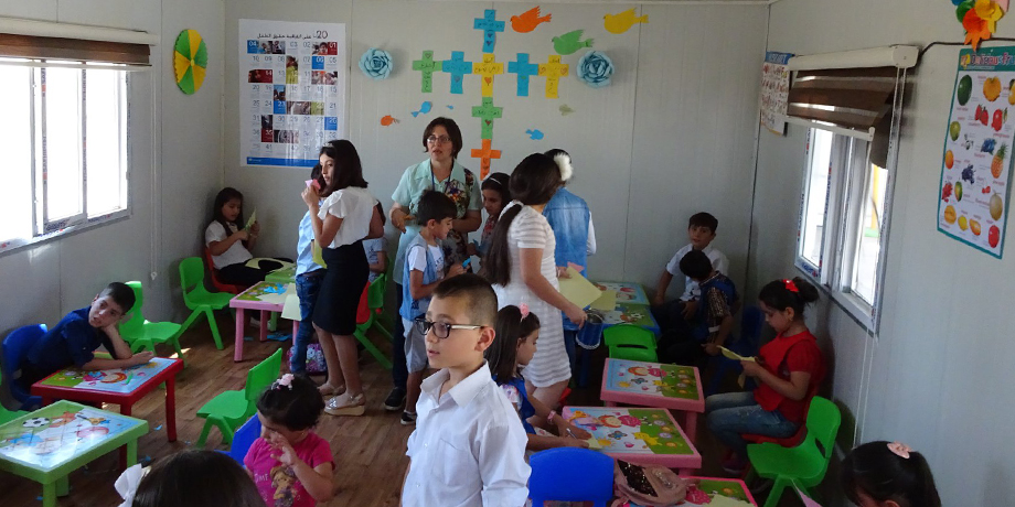 Bildrechte: Michael Martin Children%20friendly%20space%20in%20Seje