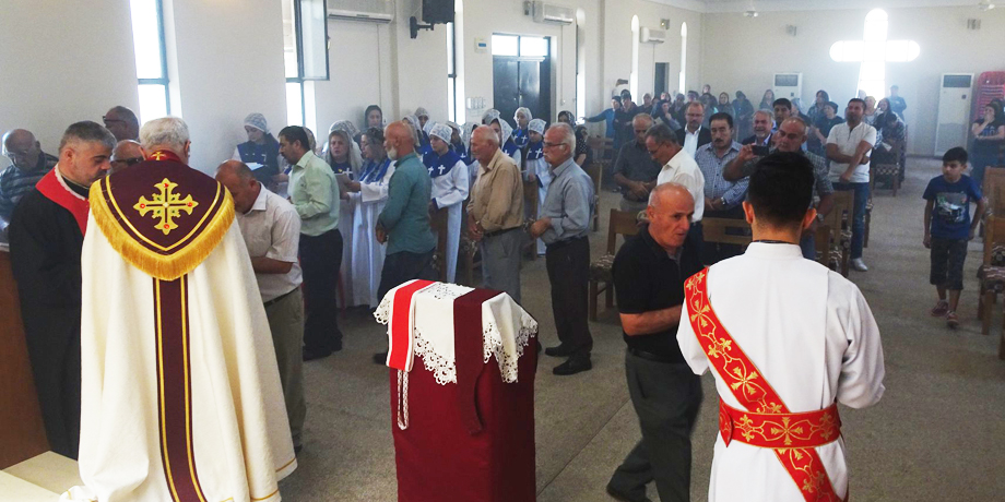 Bildrechte: Michael Martin Gottesdienst%20in%20Bakhtme