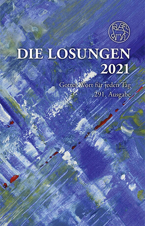Cover des Buches Evangelische Brüder-Unität - Herrnhuter Brüdergemeine: Losungen für jeden Tag 2021