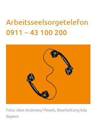 Cover des Buches Kirchlicher Dienst in der Arbeitswelt:: Arbeitsseelsorgetelefon
