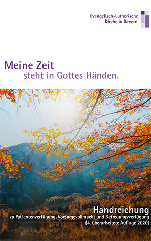 Cover des Buches Evangelisch-Lutherische Kirche in Bayern: Meine Zeit steht in Gottes Händen